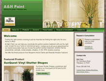 Tablet Screenshot of anhpaint.com